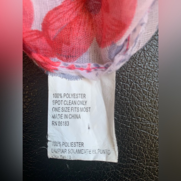 Two Infinity Scarves | Aztec Pattern | Flower Pattern | Free with Purchase - Picture 6 of 7